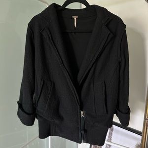 Free People Black Jacket